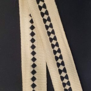 Ruban Gros Grain – Rayures Tricolores – 35 mm