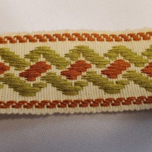 Ruban Ameublement 100% Coton – 40 mm – Naturel & Durable