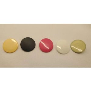 Bouton Rond Classique – 26 mm – Finition Lisse & Bombée