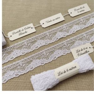 Dentelle de Calais Blanche – 4 cm – Élégance Intemporelle