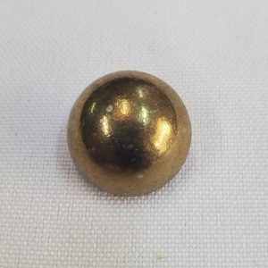 Bouton Bijou Acrylique Demi-Boule Doré Vieilli – 18 mm