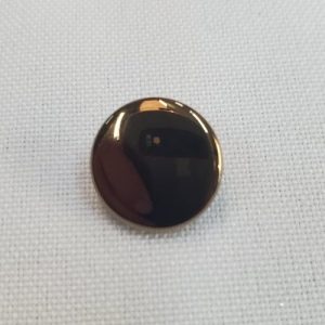 Lot de 6 Boutons Bijou Métal Mordoré Brillant – 15 mm – Vendu par lot de 6