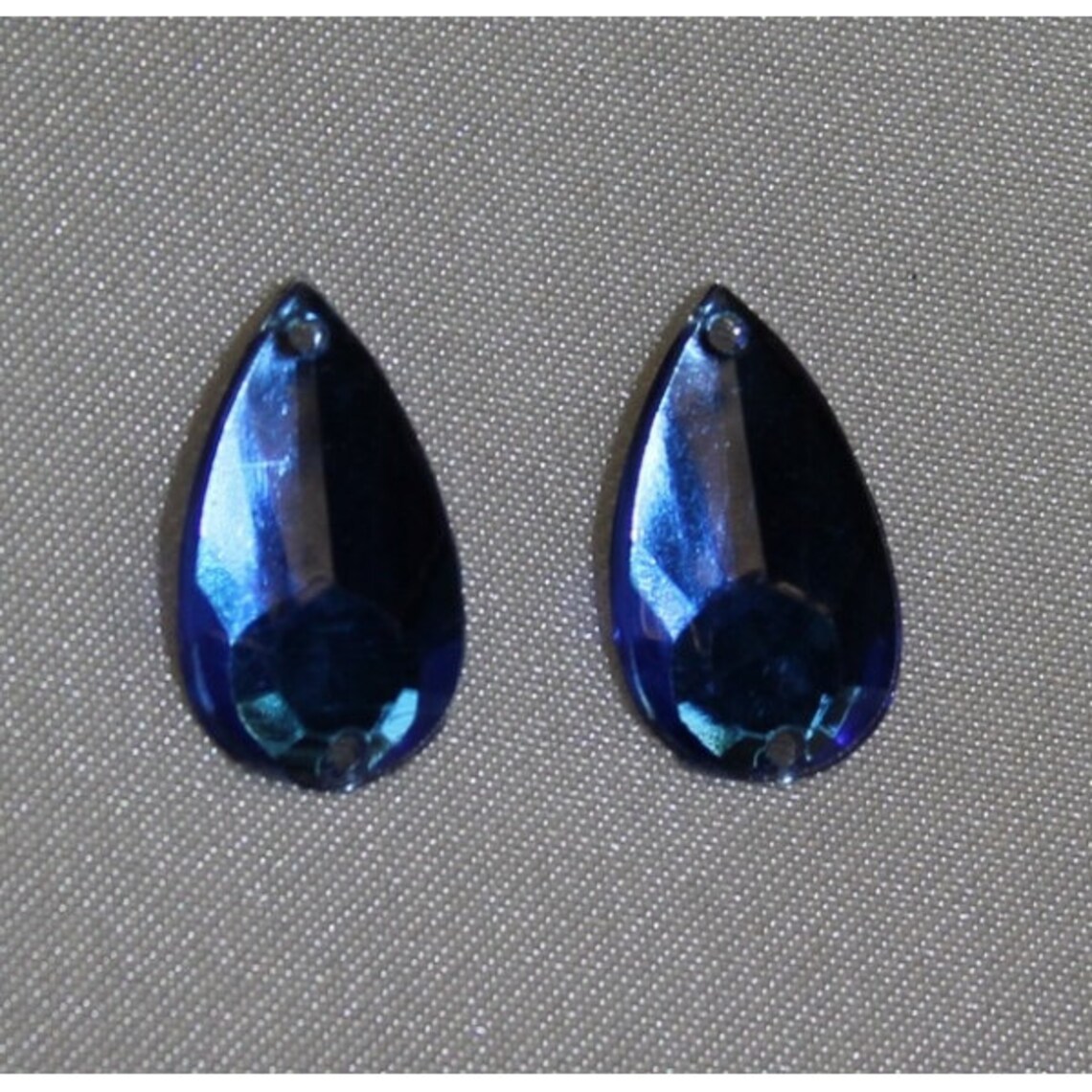 Lot de 20 strass en forme de goutte – 16 mm – photo 2