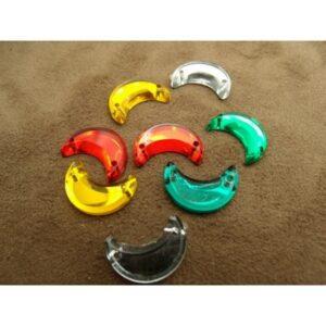 Strass lune acrylique 16 mm – lot de 10 ou 20 : toutes les couleurs