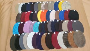 Coudières simili cuir grand modèle 13,5 × 9,5 cm : toutes les couleurs
