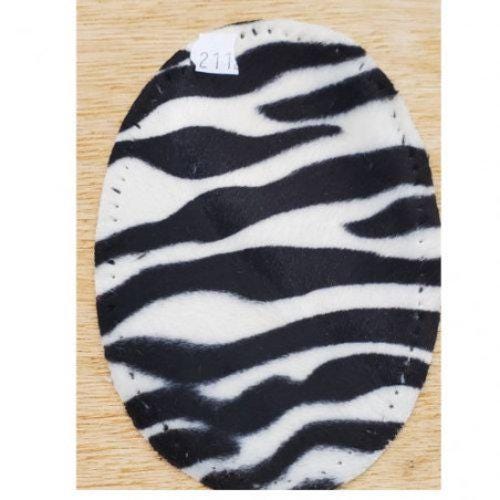 Coudière fantaisie N°211 Motif zèbre (velours)