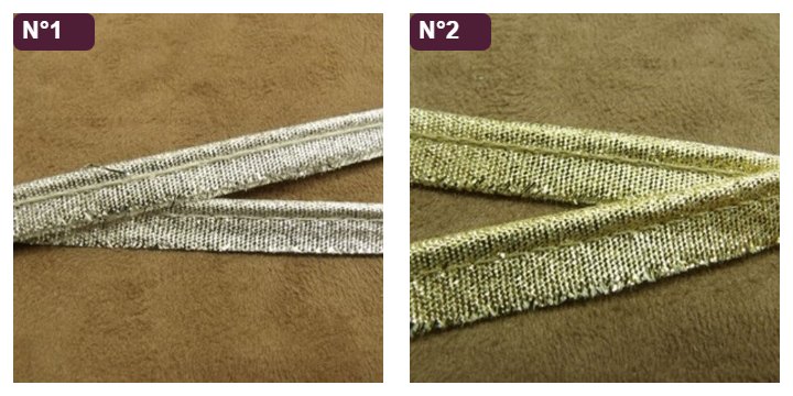 Ruban passepoil polyester 10 mm – Couleur au choix – Image 2
